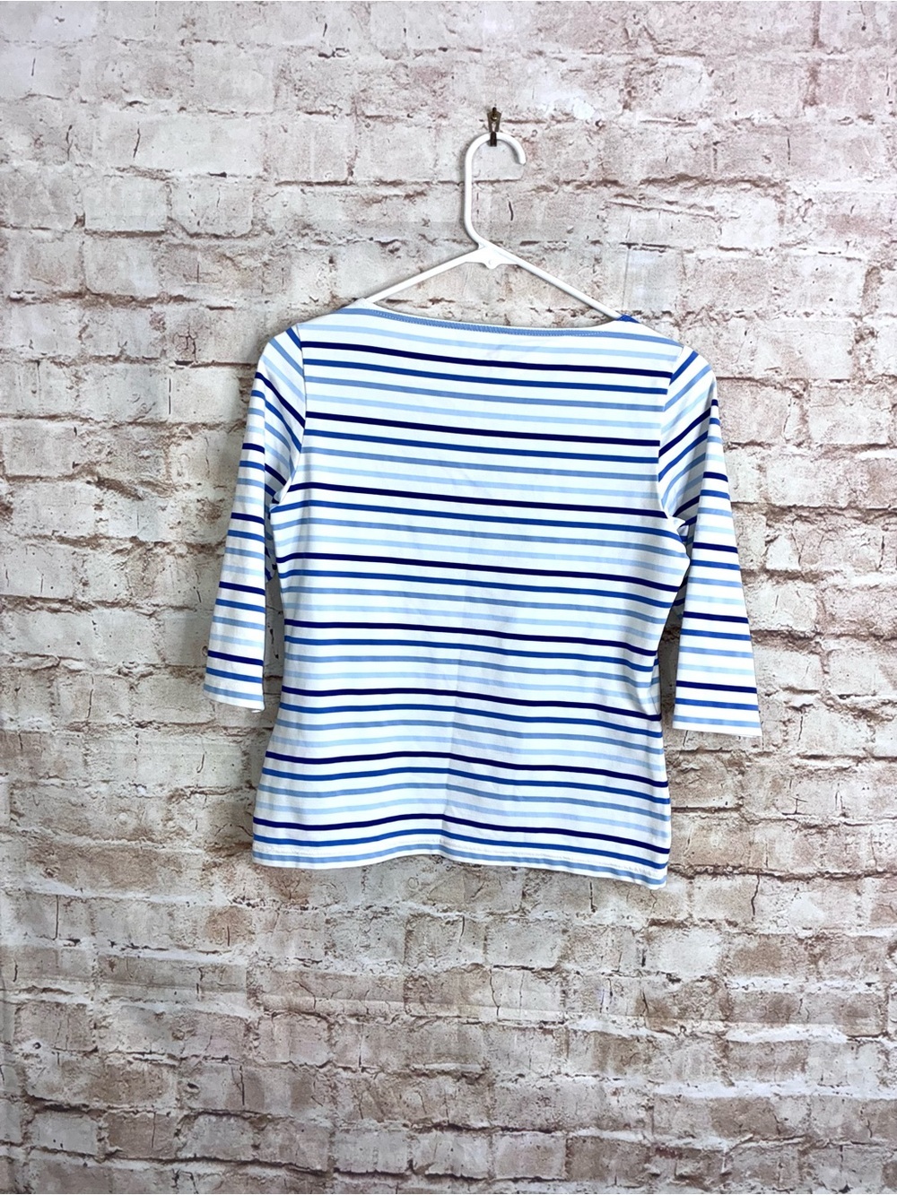 Saint James Garde Côte Anti UV Top in Stripes Size 8 - Picture 4 of 7